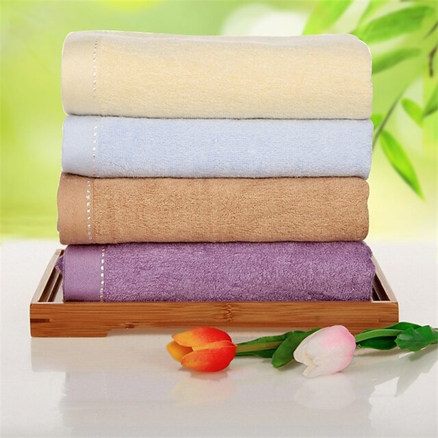  BadekåbeSolid Høj kvalitet 100% Bambus Fiber Håndklæde