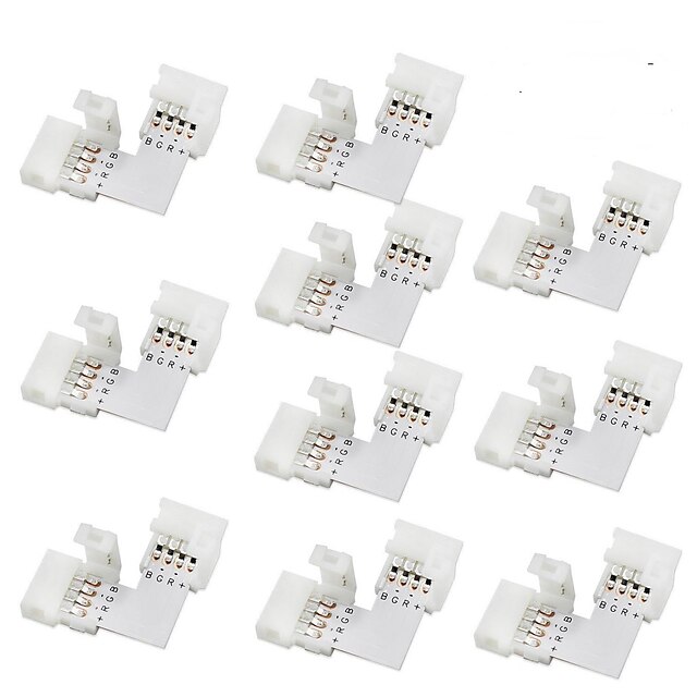  10 piezas 12*6.5*1 cm Accesorio de iluminación Conector eléctrico