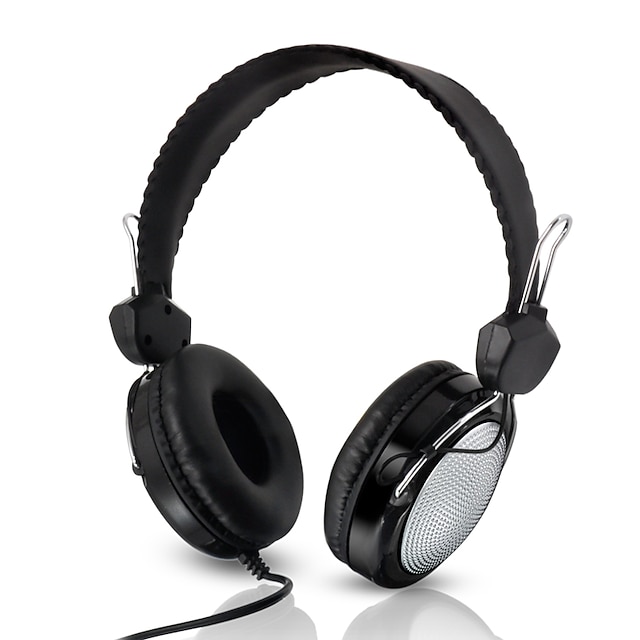  Kubite T-420 Over-ear Headphone Wired Noise-isolating with Microphone with Volume Control for Travel Entertainment