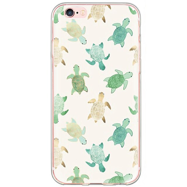  Capinha Para Apple iPhone X / iPhone 8 Plus / iPhone 8 Antichoque / Anti-poeira / Estampada Capa traseira Animal Rígida PC