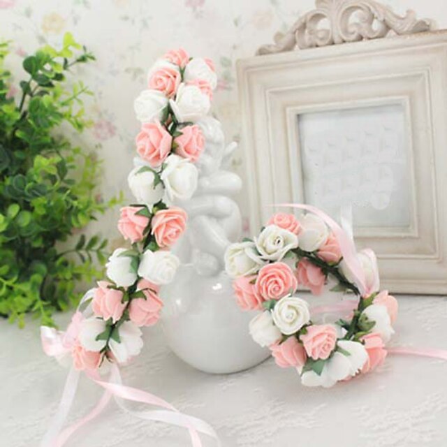  Foam Headpiece-Wedding Special Occasion Casual Outdoor Wreaths 1 Piece