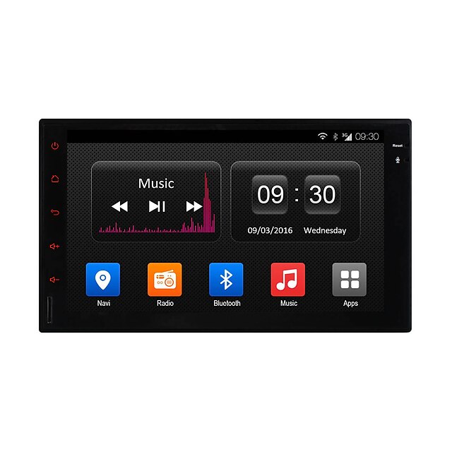  Ownice C300 7 Inch In-Dash 1024*600 Full Touch Panel Car Dvd Player for Universal 2 Din Quad Core Android 4.4 GPS