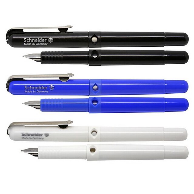  Pen Pen Vulpennen Pen, Muovi Willekeurige Kleuren Inktkleuren For Schoolspullen Kantoor artikelen Pakje