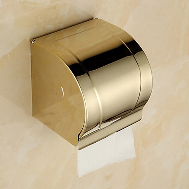  Toalettrullholder / Grønn / Veggmontert /12*10.5*12.8cm /Rustfritt stål /Moderne /12cm 10.5cm 0.44