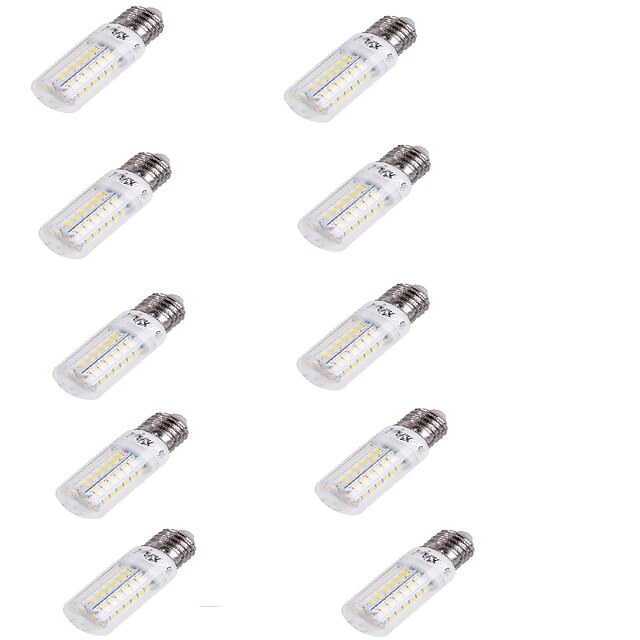  YouOKLight 10 Stück LED Mais-Birnen 240 lm E26 / E27 T 56 LED-Perlen SMD 5730 Dekorativ Warmes Weiß 220-240 V / RoHs / FCC