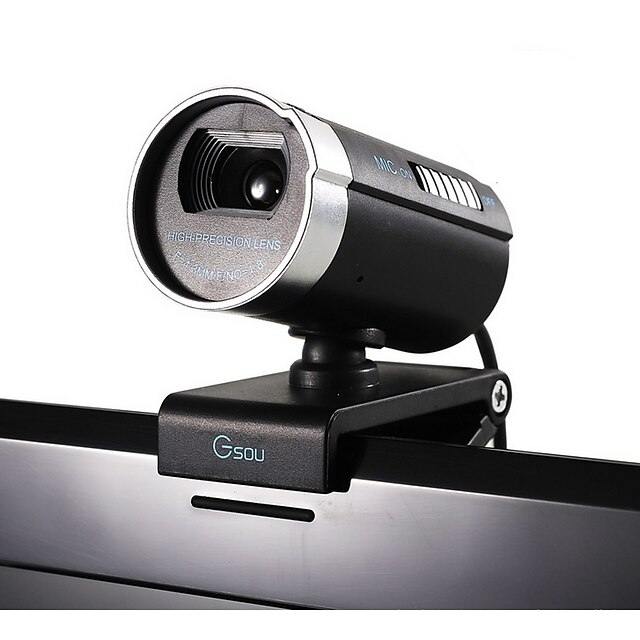  HD Desktop Computer Night Vision Camera With Microphone Receiver Webcam