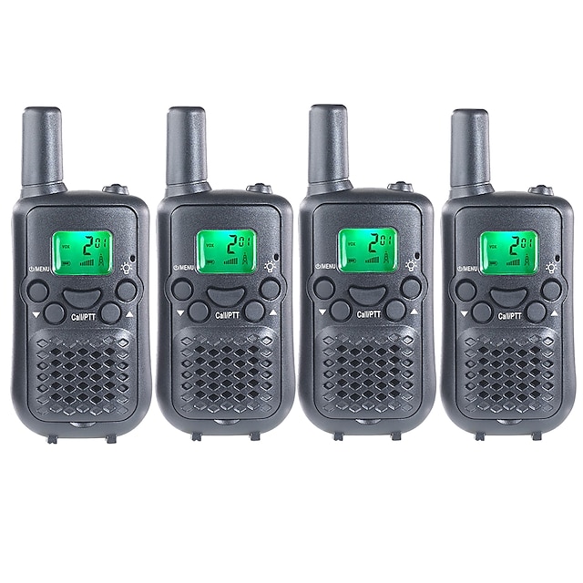  T899462C2P Draagbaar Waarschuwing Laag Batterijniveau / VOX / Encryptie 3km-5km 3km-5km 22 AAA 0.5W Walkie Talkie Two Way Radio