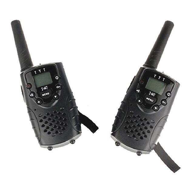  T667446B Portátil Aviso De Bateria Fraca / VOX / Codificação 3 - 5 km 3 - 5 km 8 0.5 W Walkie Talkie Dois canais de rádio
