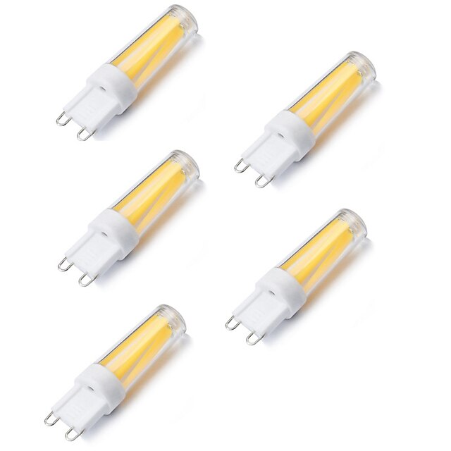  3W G9 2-pins LED-lampen T 4 leds COB Decoratief Warm wit Koel wit 2700-6500lm 2700-6500KK AC 220-240V 