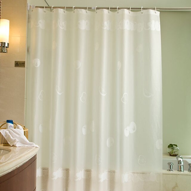  Zuhanyfüggönyök Modern PEVA Mértani Géppel készített
