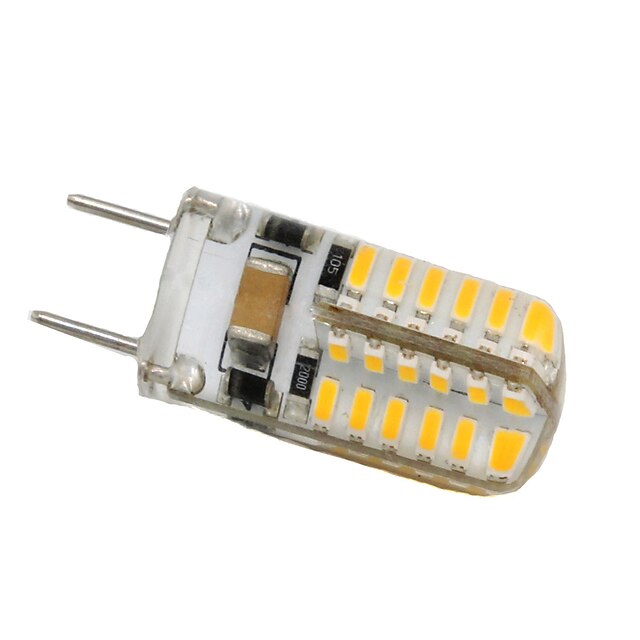  3 W LED-lamper med G-sokkel 250-300 lm G8 T 48 LED perler SMD 3014 Dekorativ Varm hvit Kjølig hvit 110-130 V / 1 stk.