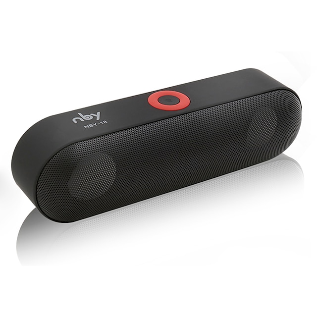  Kannettava Tuki FM Tuettu muistkortti Bluetooth 3.0 3.5mm AUX USB Langaton bluetooth kaiuttimet Valkoinen Musta Hopea Punainen Sininen