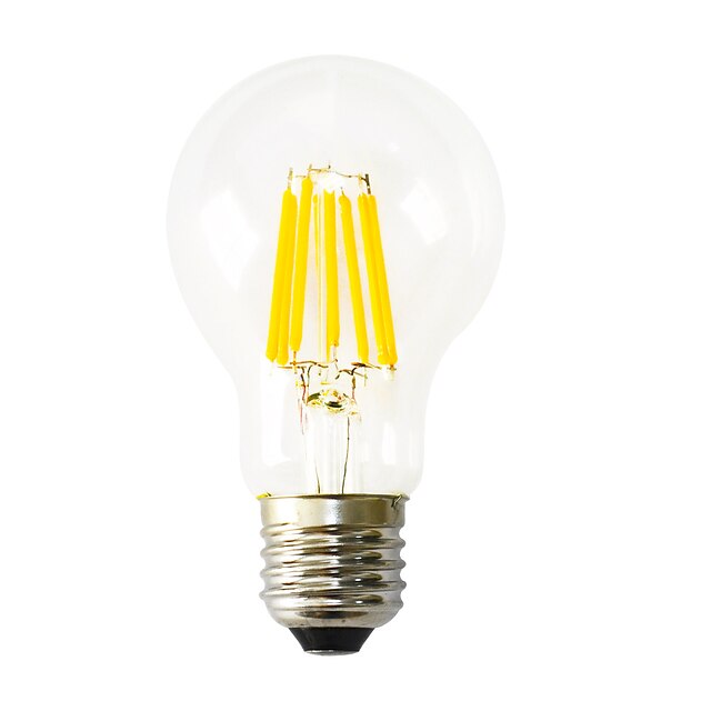  1pc 8 W 640-800 lm E26 / E27 LED Filament Bulbs 8 LED Beads COB Decorative Warm White 220-240 V / 1 pc / RoHS