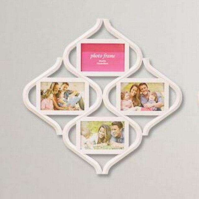  Combination Photo Frame 4 Diamond Shaped 6 Inch Wall Frames Personalized Photo Wall For Living Room