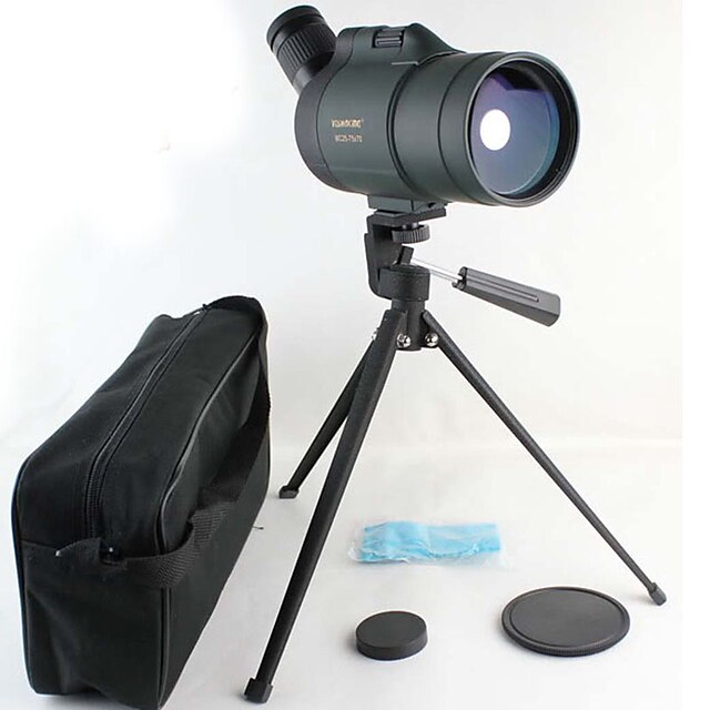  Visionking 25-75 X 70 mm Monocular Negro Alcance de la localización / Revestimiento Múltiple Completo / Sí