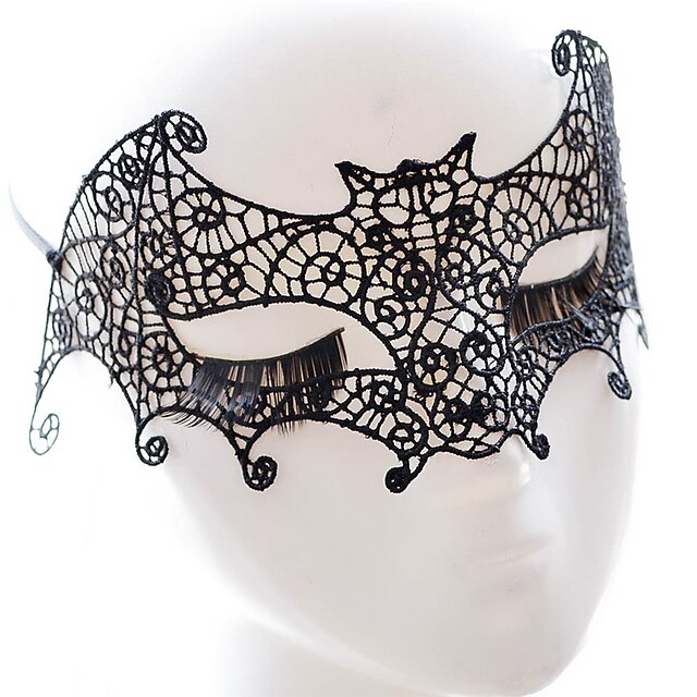  Lace Mask 1pç Máscaras feriado decorações do partido Fashion / Legal Tamanho Único Preto Renda