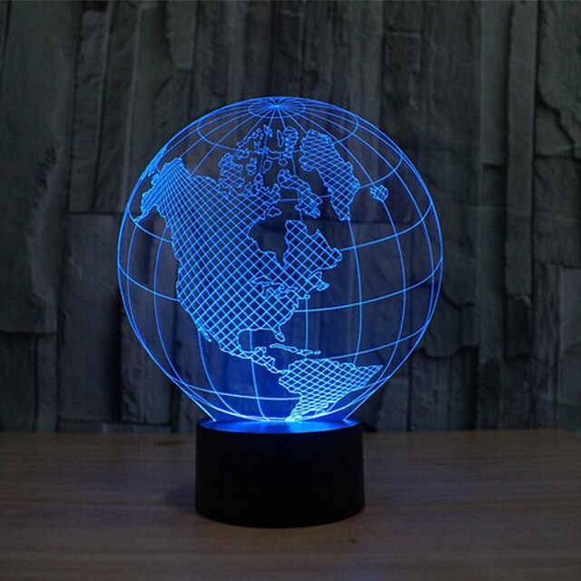  1 Stück 3D Nachtlicht Dekorativ LED