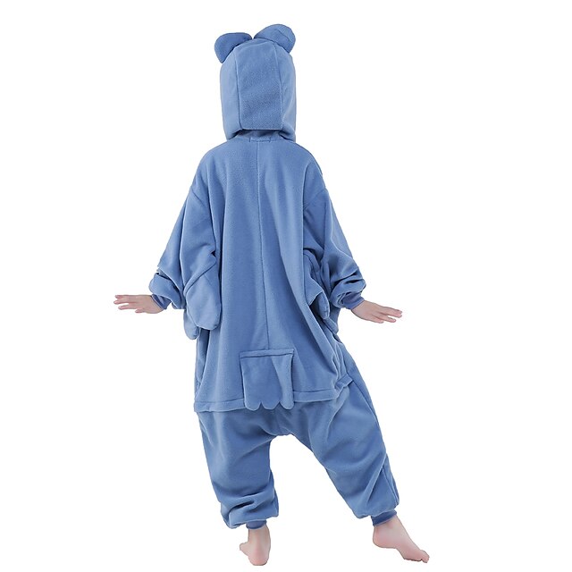 Kid's Kigurumi Pajamas Owl Animal Patchwork Onesie Pajamas Pajamas