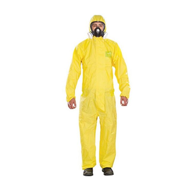  4000-151 respirator externe chemische beschermende kleding beschermende kleding zwavelzuur (verkocht l code)