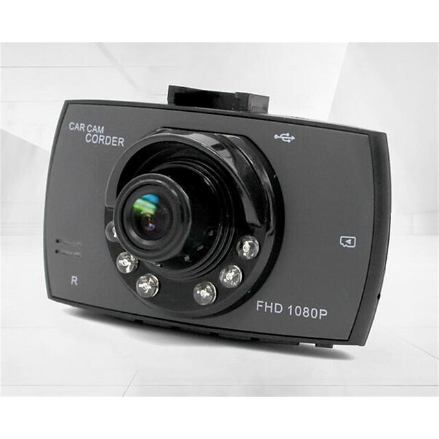  g30 480p / 720p / 1080p Auto DVR 120 graden Wijde hoek 4.3 inch(es) Dash Cam met Bewegingsdetectie 6 infrarood LED's Autorecorder