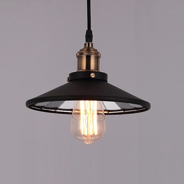  Rétro Rustique Traditionnel/Classique Style mini Lampe suspendue Lumière dirigée vers le bas Pour Salle de séjour Chambre à coucher Salle