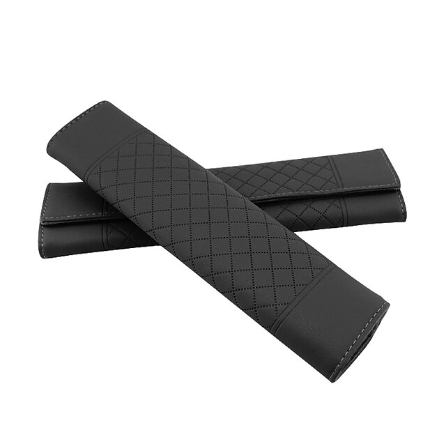  Cubierta del cinturón de seguridad cinturón de seguridad Negro / Caqui / Beige Cuero de PU Común Para Universal