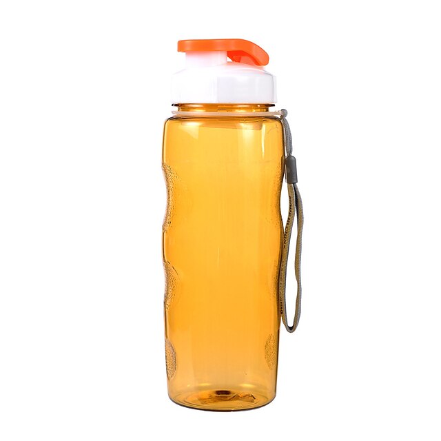  Wasserflasche Einzeln zum Kunststoff Draussen Orange Grün Blau