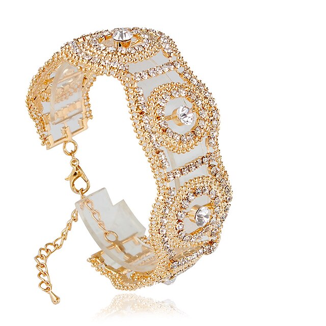  Damen Tennis Armbänder Modisch Aleación Armband Schmuck Golden / Silber Für Hochzeit