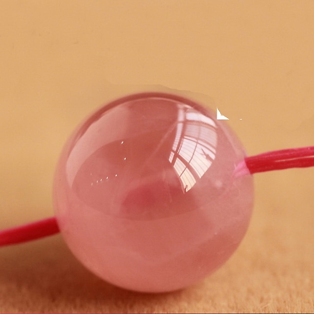  DIY smykker 4mm lyserød krystal charme til armbånd