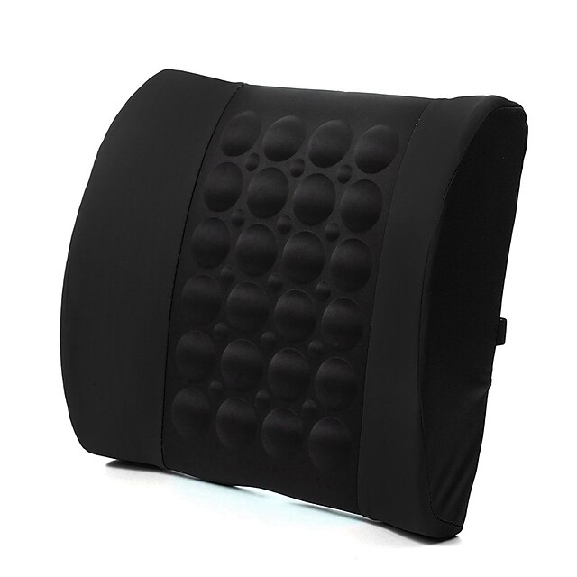  ziqiao multifunzionale auto massaggio elettrico supporto lombare veicolo ammortizzatore posteriore del sedile relax cuscino di sostegno