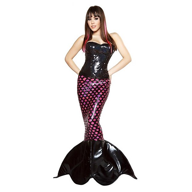  Mermaid Tail Fairytale Cosplay Costume Party Costume Women's Christmas Halloween Carnival Festival / Holiday Outfits Vintage