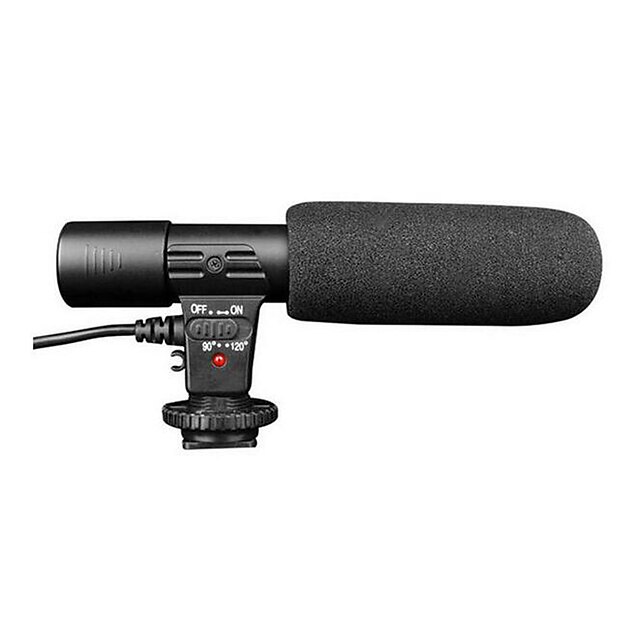  3.5mm digitale video-opname shotgun microfoon voor canon nikon pentax sony
