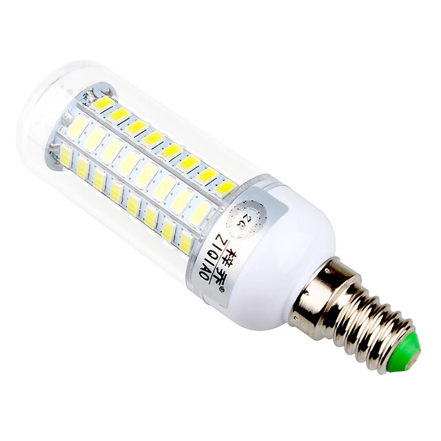  ZIQIAO 960 lm E14 / E26 / E27 LED-maïslampen T 72 LED-kralen SMD 5730 Decoratief Warm wit / Natuurlijk wit 220-240 V / 1 stuks / RoHs