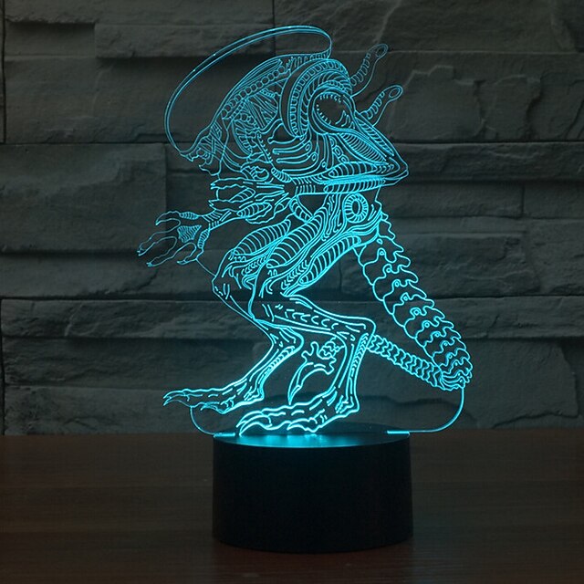  1 pc 3D Nightlight Decorative LED