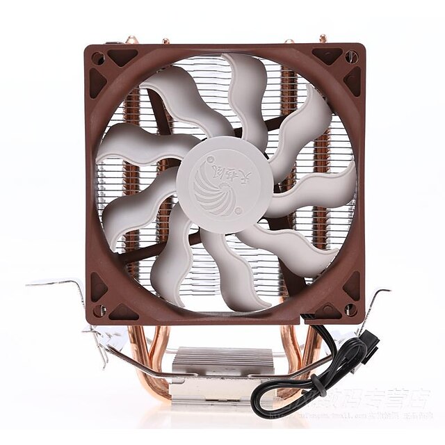  ventiladores de baixa refrigeração ruído cpu para computador