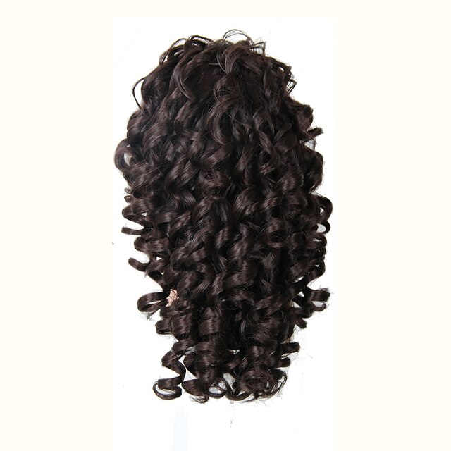  claw clip synthetic 18 inch long curly ponytail