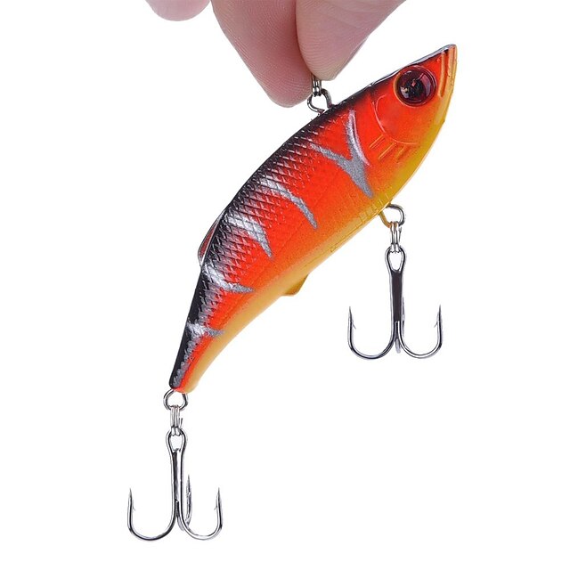  5 pcs Fishing Lures Vibration / VIB Sinking Bass Trout Pike Sea Fishing Bait Casting Spinning