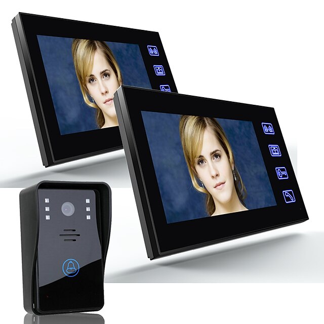  ENNIO Cablu 7 inch Mâini-libere 1000 TV Line Interfon video 1 la 2