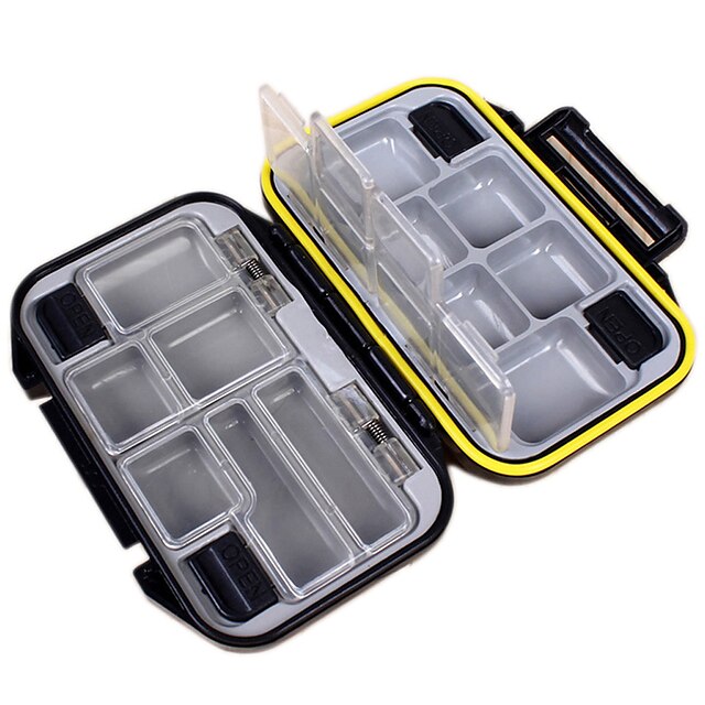  Tackle Box Waterproof 1 Tray Plastic 3 cm 11.5 cm