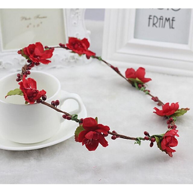  Resin Wreaths Headpiece Wedding Party Elegant Classical Feminine Style