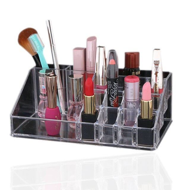  Acryl kosmetische Veranstalter klaren Make-up Schmuck kosmetischer Speicher Display-Box Kosmetik-Halter-Organisator-Kasten