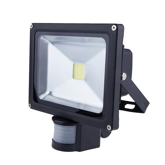  Outdoor 20 W LED Floodlight Waterproof Decorative Motion Detection Monitor Warm White Cold White 85-265 V Outdoor Lighting Courtyard Garden 1 LED Beads