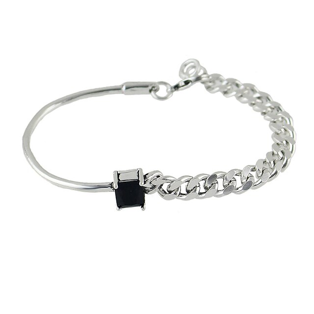  Dames Armbanden met ketting en sluiting Wikkelarmbanden Dames Modieus Verzilverd Armband sieraden Zilver Voor Feest Dagelijks