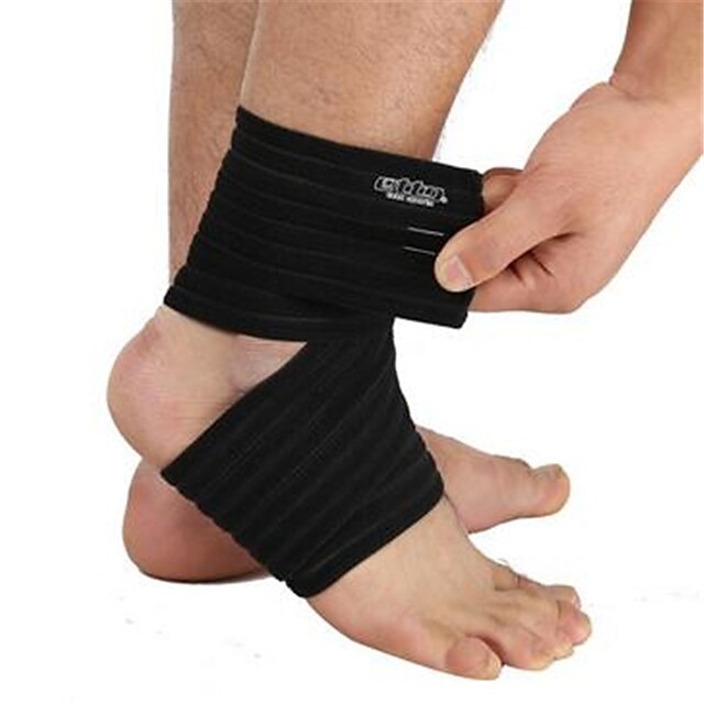  Ankle Brace Bandages for Running Camping / Hiking Taekwondo Adjustable Joint support Easy dressing Unisex PVC(PolyVinyl Chloride) Nylon Rubber