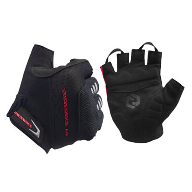  SIDEBIKE Bike Gloves / Cycling Gloves Breathable Anti-Slip Sweat-wicking Protective Half Finger Sports Gloves Mountain Bike MTB Black for Adults' Outdoor