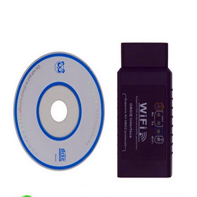 OBD ELM327 IPhone Supports Android Torque WiFi Black Label