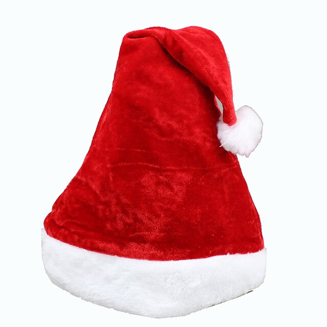  3pcs clássico chapéu de natal adulto criança decorações de natal feriado fontes do partido de santa acessórios Noel