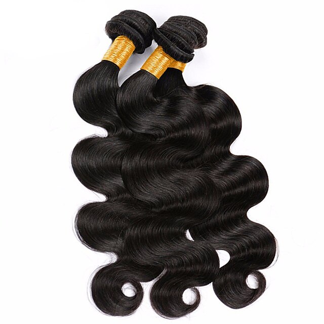  3 δεσμίδες Βραζιλιάνικη Κυματομορφή Σώματος Φυσικά μαλλιά 150 g Υφάνσεις ανθρώπινα μαλλιών Υφάνσεις ανθρώπινα μαλλιών Επεκτάσεις ανθρώπινα μαλλιών / Μακρύ / 8A