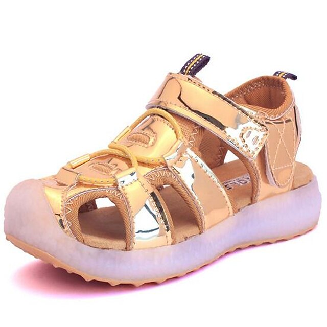  Meisjes Schoenen PU Lente / Zomer / Herfst Sandalen Wandelen Strik voor Zilver / Roze / Gouden / Rubber