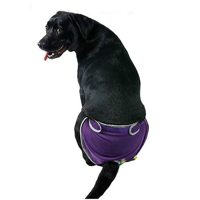  Cachorro Calças Sólido Casual Roupas para Cães Preto Roxo Azul Ocasiões Especiais Algodão XS S M L XL